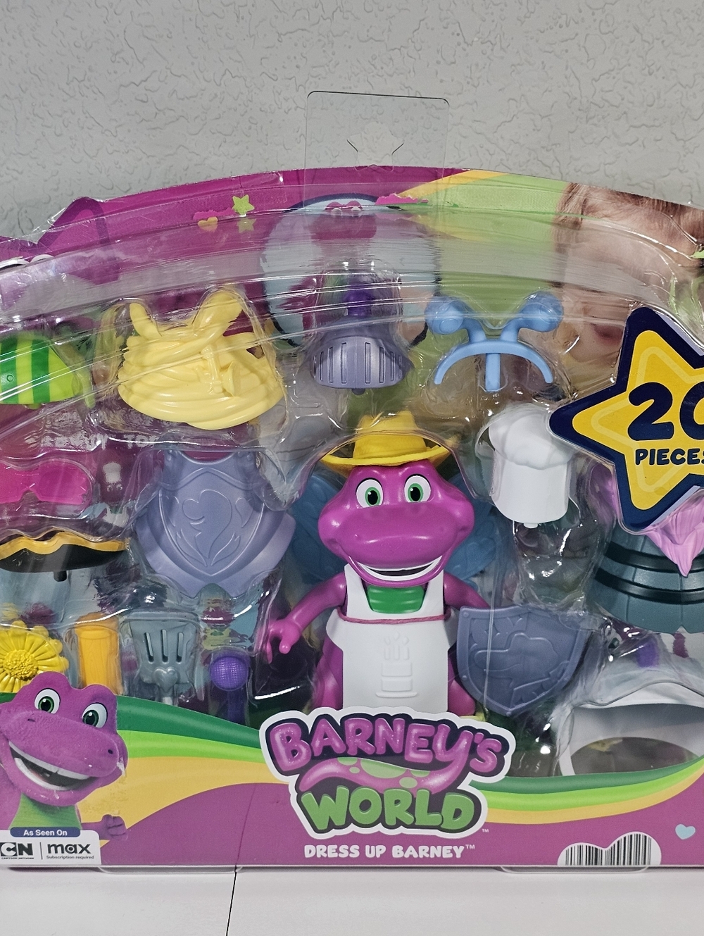 Fisher-Price Barney's World Dress Up Barney Set